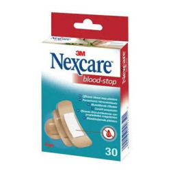 Nexcare Blood Stop Aposito Coagulante Redonda 22.5 Mm 30 Apositos