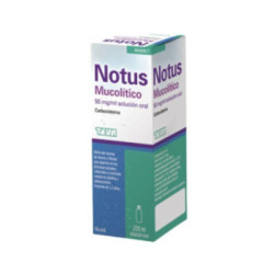Notus mucolitico 50 mg ml solucion oral 1 frasco 200 ml